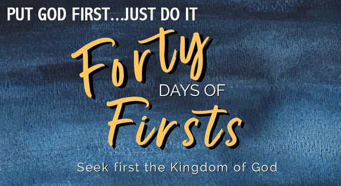 Put God First…Just Do it